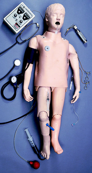 Deluxe Child CRiSis™ Manikin with Arrhythmia Tutor